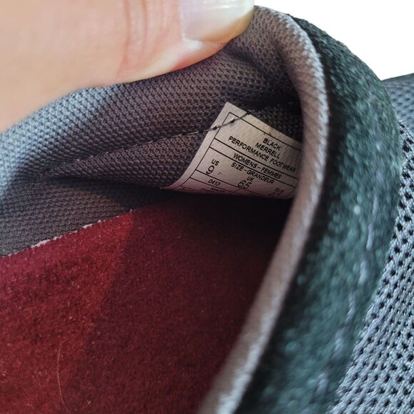 Merrell Encore Breeze Clogs Mules Shoes Women's Size 9 Black Suede Mesh Casual - Picture 9 of 9